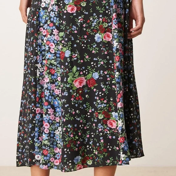 Floral Midi Skirt - Nobody’s Child - Picture 1 of 7